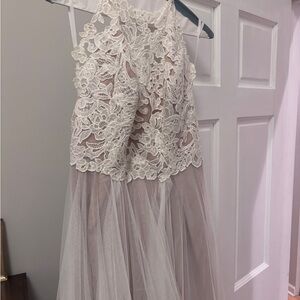 Willowby by Watters Halter Lace Wedding Dress